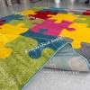 Разноцветный Ковер Для Комнаты Дизайн 30031